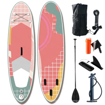 2021Manufacturer Professional Surfboard Foam Transparent Stand UP Paddle Board Inflatable For Sale
